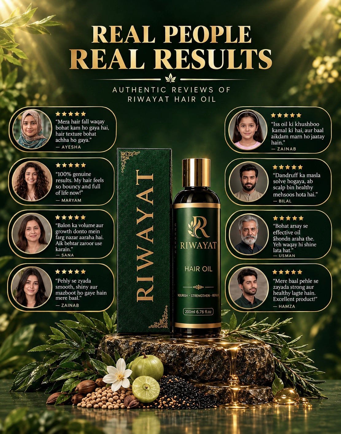 RIWAYAT Hair Oil