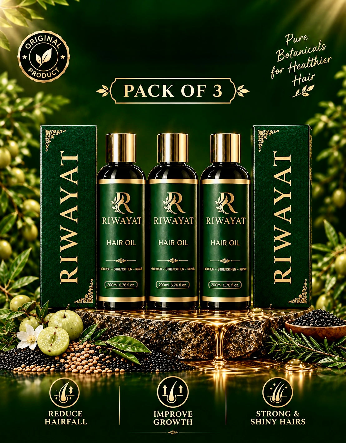 RIWAYAT Hair Oil