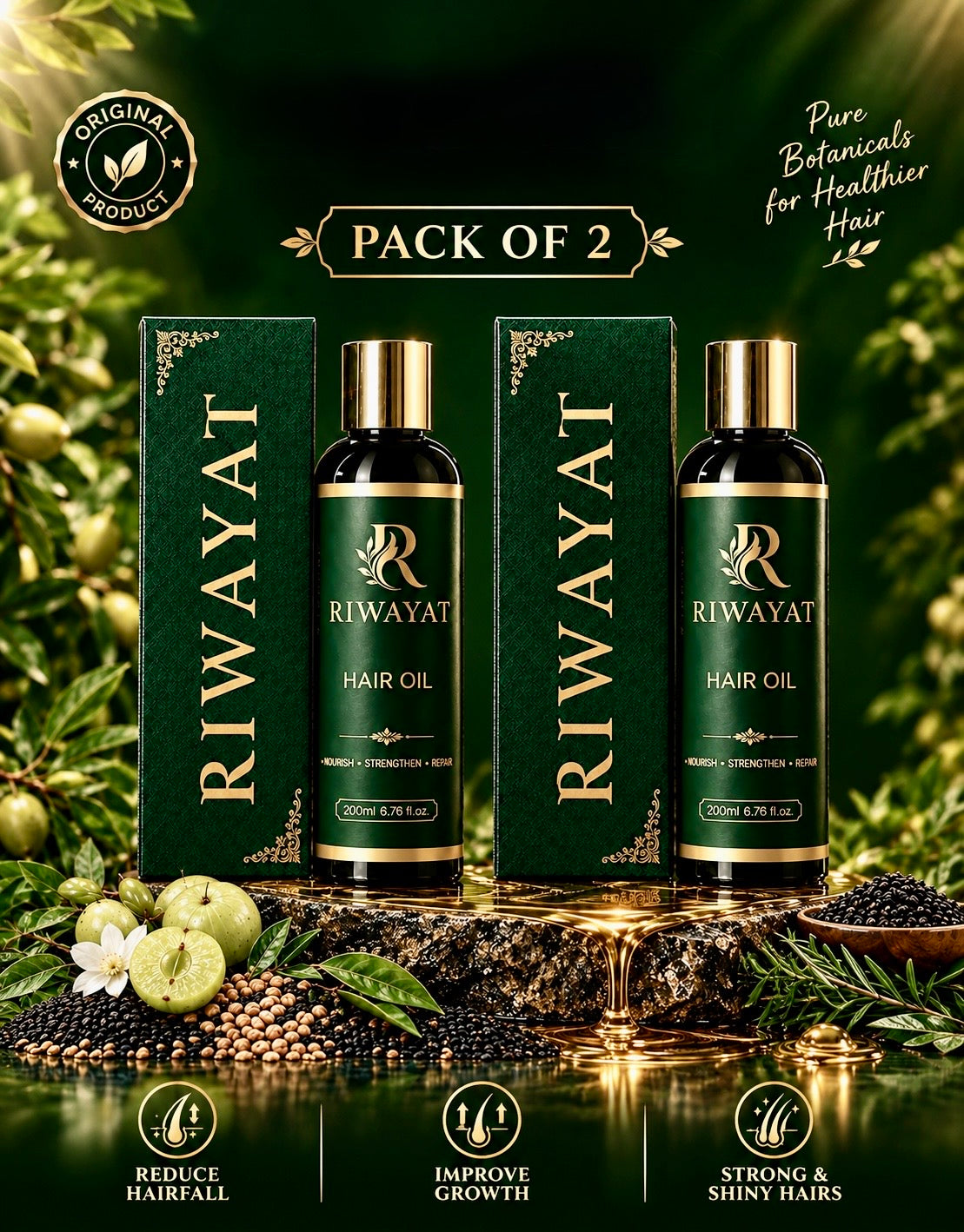 RIWAYAT Hair Oil