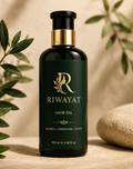 RIWAYAT Hair Oil 100 mL luxury product still life